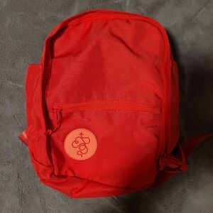 NWOT Baboon To The Moon Mini Backpack in Red (DEFECT, READ DESCRIPTION)